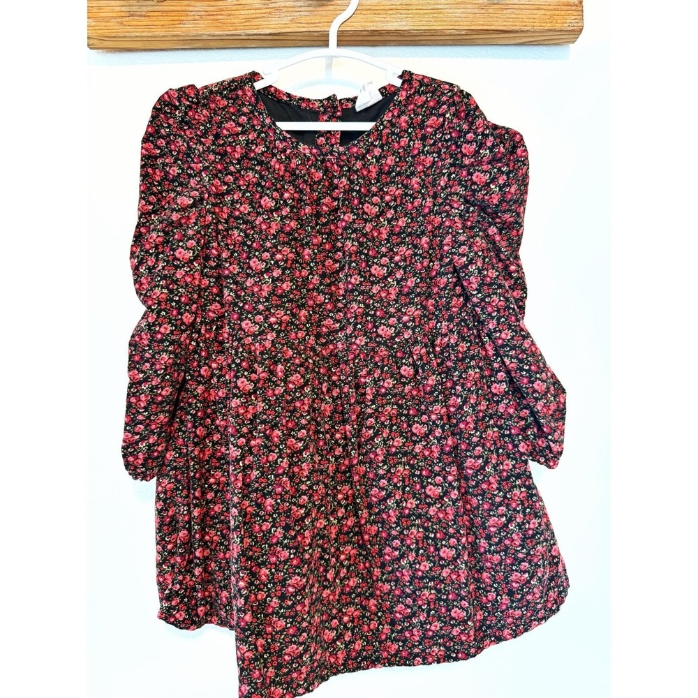 Girls GAP corduroy flower dress size 3 toddler summer formal casual church fun